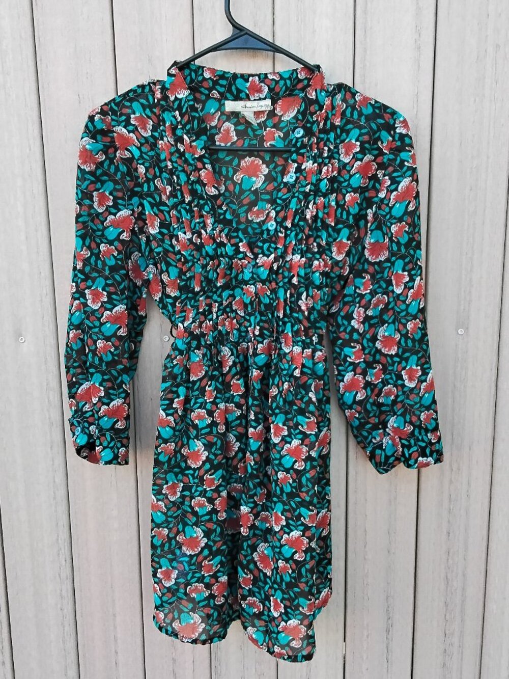 American Rag Women's Tie Back Top Size M #437